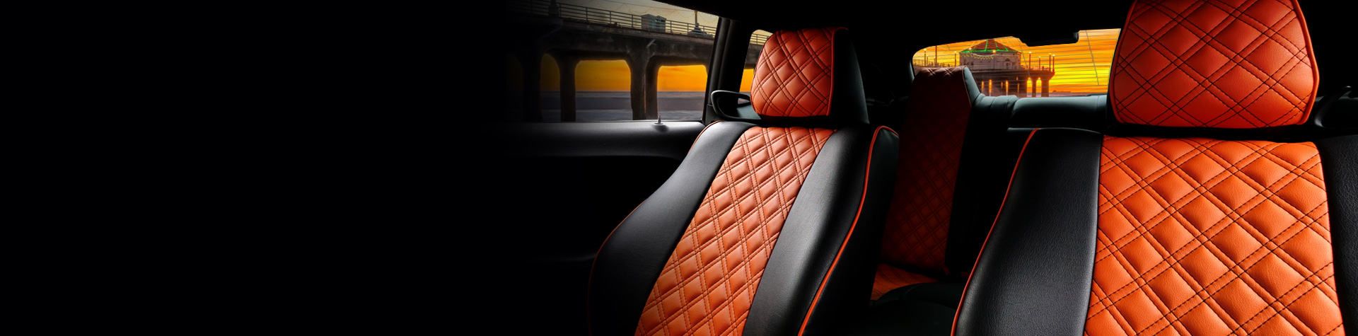 Perforated leather insert type